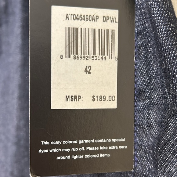 7 for all mankind Austyn Relaxed Straight Dark Wash 42 - Picture 13 of 13